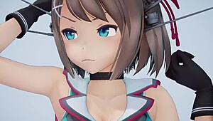 Wow, Check Out MAYA Kantai Collection Anime Getting Wild and Naughty!