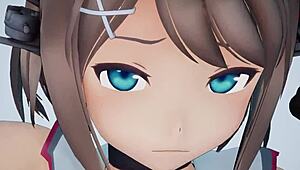 Wow, Check Out MAYA Kantai Collection Anime Getting Wild and Naughty!