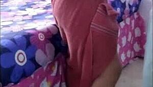 spied on my schoolgirl step-sister in bathroom, ended up screwing after class