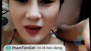 i'm obsessed with this hot vietnamese girl's bigo live cam show