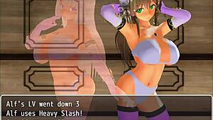 i cant believe im watching this girl b hero scene with sharifa, its so anime-like and hentai-ish