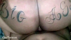 Geiles Treffen mit dicker Latina und Schwarzem