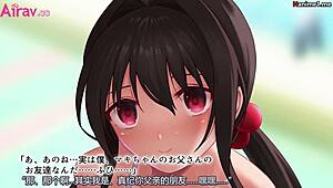 水着娘たちのビキニパレードがアニメエロ展開に！プールサイドで乱れる