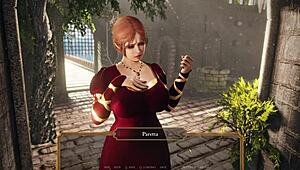 I battled the queen and watched a warrior touch herself secretly.