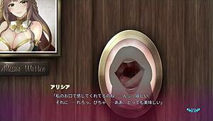 Sister Sucks Through Wall Hole!
