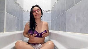 A Latina With A Big Ass Gets Her Panties Wet