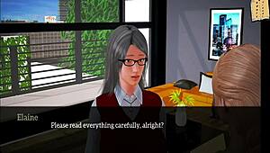 My New Family 240 Blonde Ass Erotic Cartoon