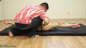 Cute Skinny Flexi Lucy Doll Toyed Hard