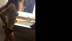 Violet Monroe dominates a fanboy with feet and fetish play!!