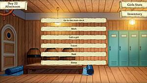 Creampie that teen pirate pussy in the hentai game.