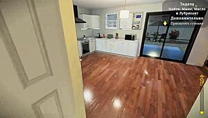 Complete gameplay with naked neighbor using toys in outdoor shower