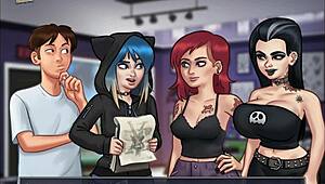 Summertime Saga 119 With Big Tits Character