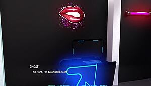 Wow! Name88's Triangle 20 - movie night with busty blonde