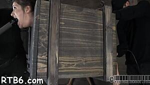 pleasant babe enjoys facial with couple in seduction scene