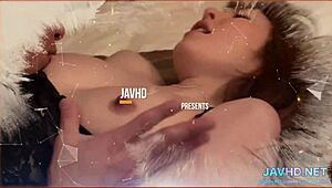 Do you wanna join me with this Japanese chick in stockings?