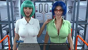 Stranded in space 4 hot indian milf