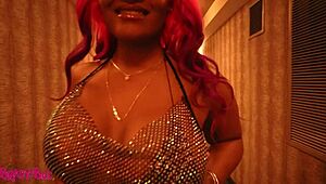 got some great dick after leaving this party from a chocolate african man