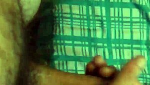 Young British twink masturbates with big cock in bedroom after gay porn viewing