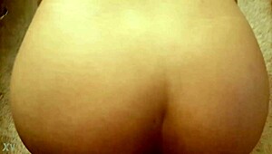 Black top spills cum over white bottom's ass