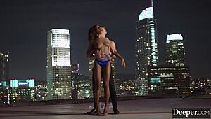 Lacey and oliver dive into muff licking and kinky riding