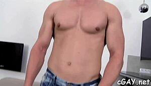 Obscene oral for lusty homosexual, sucking cock bareback?