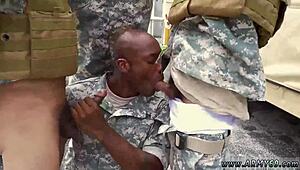 Army men fucking in shower gay sex