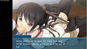 I’m getting punished by my teacher in Ojou-sama’s lesson part 1. These extracurricular games leave me bound and helpless.