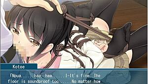 I’m getting punished by my teacher in Ojou-sama’s lesson part 1. These extracurricular games leave me bound and helpless.