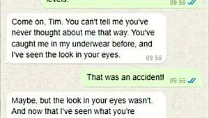 What Did Stepmom Say After I Sent Her a Dick Pic by Mistake?