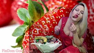 food porn takes a twist with financial domination and fetish glasses play.