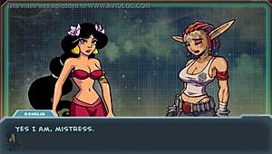 Meid Ashelin in Akaburs Star Channel 34 Deel 17: Alien Monster Cosplay.