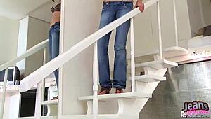 I Have a Sexy Little Surprise with Teen Panties Flashing