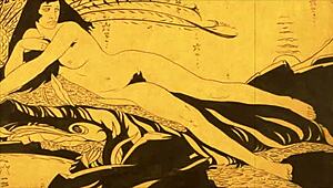 Vintage erotic drawings collection