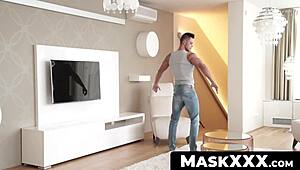 masked guys ready to hit that juicy spot with power