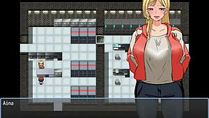 hey, check out this cute woman in the new erotic hentai game from human fm