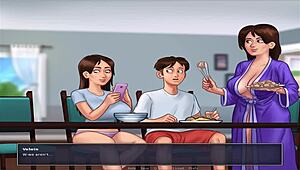 Summer Time Saga unfolds with wild anime twists in part 17.