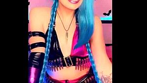 Cosplay girl alicebong in ahegao compilation