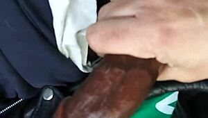 Lisa Gus In Interracial Blowjob Scene