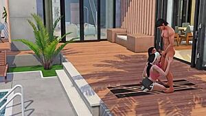 What secrets hide in this naughty 3D hentai preview?