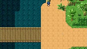 Tanned Girl Natsuki Hentai Game Ep 15 Naked Photoshooting Turns Into Massage