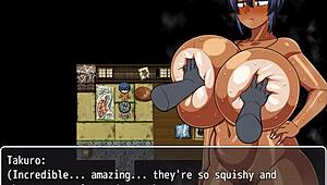 Tanned Girl Natsuki Hentai Game Ep 15 Naked Photoshooting Turns Into Massage