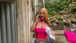 subi o morro pra sentar no pau do cria na favela do rj