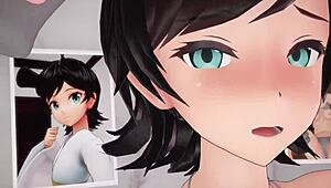 Just chilling with Matsukaze from Kantai Collection getting wild in anime