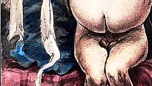 Vintage Erotic Drawings Showcase Classic Sensual Art