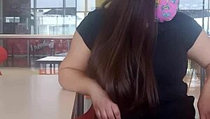 I fucked milf's ass by mistake cum inside