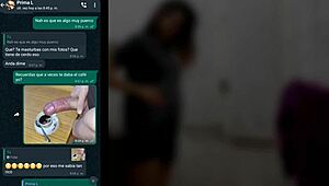 whatsapp chat with my prima got hot and ended in my room