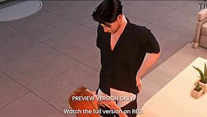 Awards night 3d hentai preview with celebrity sex scenes 😍