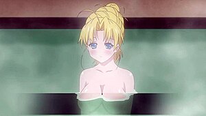 Ladies Versus Butlers V2: Big Tits Fanservice in Anime Style