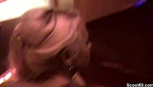 german hooker takes it rough in anal fucking and facial cumshot from stranger in hardcore sex tape