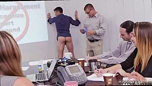 Straight And Gay Males In Group Masturbation Class